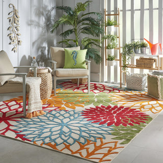 Nourison Aloha ALH05 Green Area Rug 