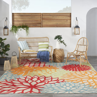 Nourison Aloha ALH05 Green Area Rug 