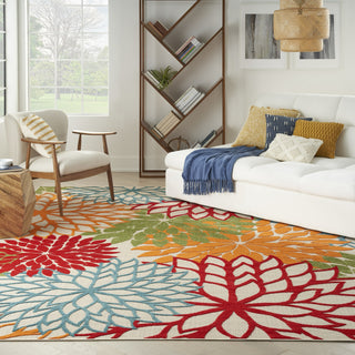 Nourison Aloha ALH05 Green Area Rug 