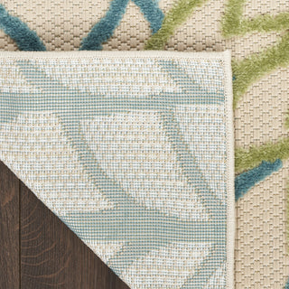 Nourison Aloha ALH05 Green Multicolor Area Rug 