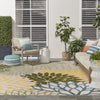 Nourison Aloha ALH05 Green Multicolor Area Rug 