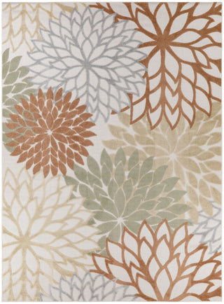 Nourison Aloha ALH05 Ivory Multicolor Area Rug 