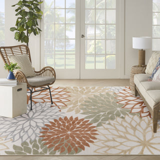 Nourison Aloha ALH05 Ivory Multicolor Area Rug 