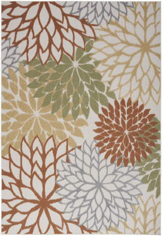 Nourison Aloha ALH05 Ivory Multicolor Area Rug 