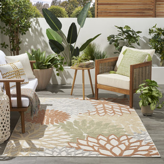 Nourison Aloha ALH05 Ivory Multicolor Area Rug 