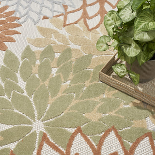 Nourison Aloha ALH05 Ivory Multicolor Area Rug 