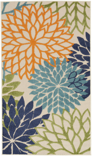 Nourison Aloha ALH05 Multicolor Area Rug 