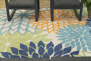 Nourison Aloha ALH05 Multicolor Area Rug 