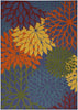 Nourison Aloha ALH05 Navy Multicolor Area Rug 
