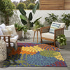 Nourison Aloha ALH05 Navy Multicolor Area Rug 