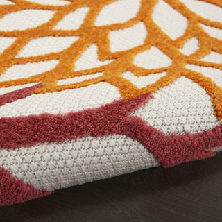 Nourison Aloha ALH05 Red Multi Colored Area Rug 