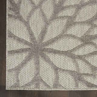 Nourison Aloha ALH05 Silver Grey Area Rug 