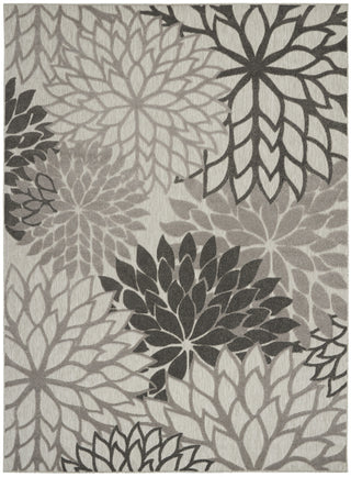 Nourison Aloha ALH05 Silver Grey Area Rug 