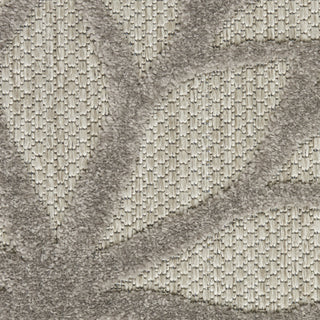 Nourison Aloha ALH05 Silver Grey Area Rug 
