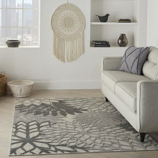 Nourison Aloha ALH05 Silver Grey Area Rug 
