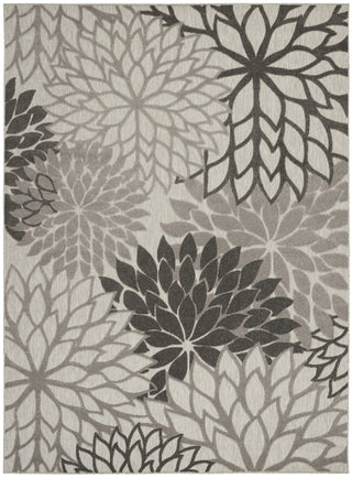 Nourison Aloha ALH05 Silver Grey Area Rug 
