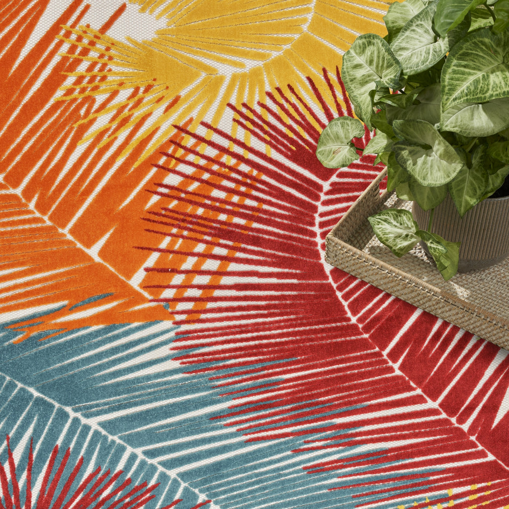 Nourison Aloha ALH10 Multicolor Area Rug by Home Corner Image