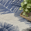 Nourison Aloha ALH10 Navy Area Rug by Home Corner Image