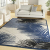 Nourison Aloha ALH10 Navy Area Rug by Home Corner Image