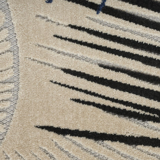 Nourison Aloha ALH10 Navy Area Rug by Home Swatch Image