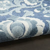 Nourison Aloha ALH17 Blue Area Rug Close Up