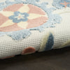 Nourison Aloha ALH17 Grey Multicolor Area Rug Detail Image