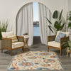 Nourison Aloha ALH17 Grey Multicolor Area Rug Room Scene 2