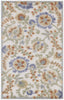 Nourison Aloha ALH17 Ivory Blue Area Rug main image