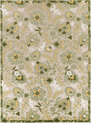 Nourison Aloha ALH17 Ivory Green Area Rug main image