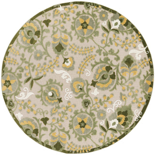 Nourison Aloha ALH17 Ivory Green Area Rug Main Image