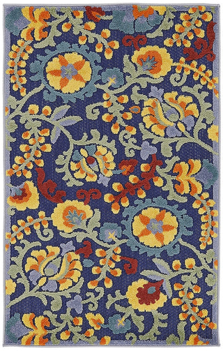 Nourison Aloha ALH17 Navy Multicolor Area Rug main image
