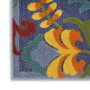 Nourison Aloha ALH17 Navy Multicolor Area Rug T' R