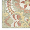 Nourison Aloha ALH17 Sage Rose Area Rug Corner Image
