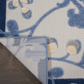 Nourison Aloha ALH17 Blue/Grey Area Rug 