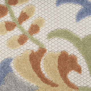 Nourison Aloha ALH17 Ivory Blue Area Rug 