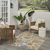 Nourison Aloha ALH17 Ivory Blue Area Rug 