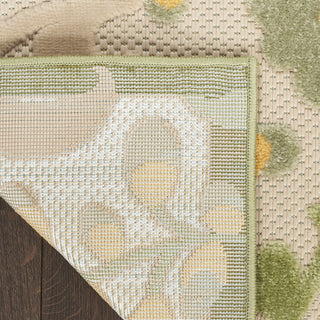 Nourison Aloha ALH17 Ivory Green Area Rug 