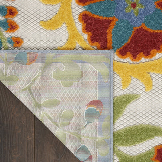Nourison Aloha ALH17 Ivory/Multi Area Rug 