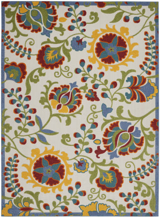 Nourison Aloha ALH17 Ivory/Multi Area Rug 