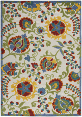 Nourison Aloha ALH17 Ivory/Multi Area Rug 