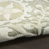 Nourison Aloha ALH17 Ivory Sage Area Rug Corner Image