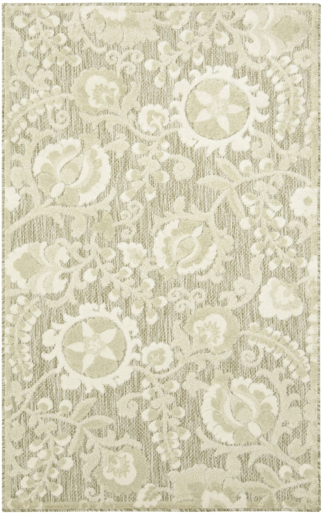 Nourison Aloha ALH17 Ivory Sage Area Rug main image