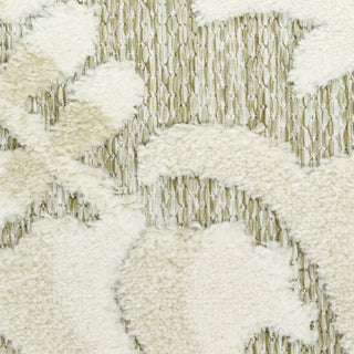 Nourison Aloha ALH17 Ivory Sage Area Rug Swatch Image