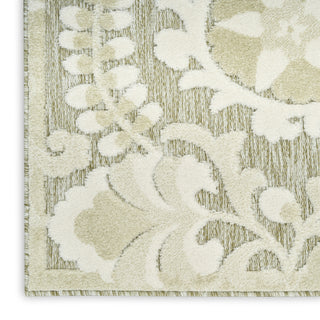 Nourison Aloha ALH17 Ivory Sage Area Rug Texture Image
