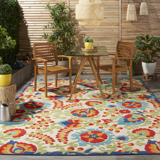 Nourison Aloha ALH17 Multicolor Area Rug 