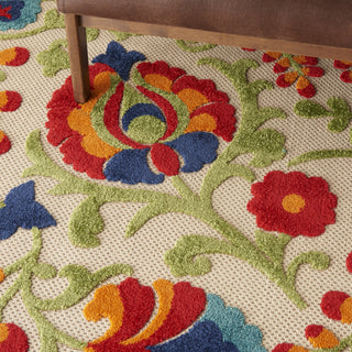 Nourison Aloha ALH17 Multicolor Area Rug 