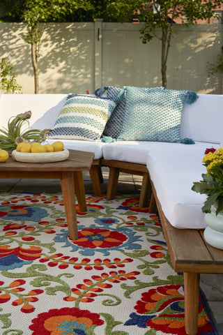 Nourison Aloha ALH17 Multicolor Area Rug 