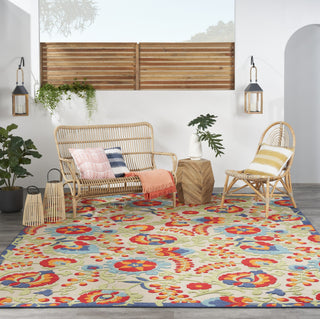 Nourison Aloha ALH17 Multicolor Area Rug 