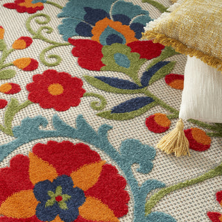 Nourison Aloha ALH17 Multicolor Area Rug 