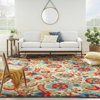 Nourison Aloha ALH17 Multicolor Area Rug 